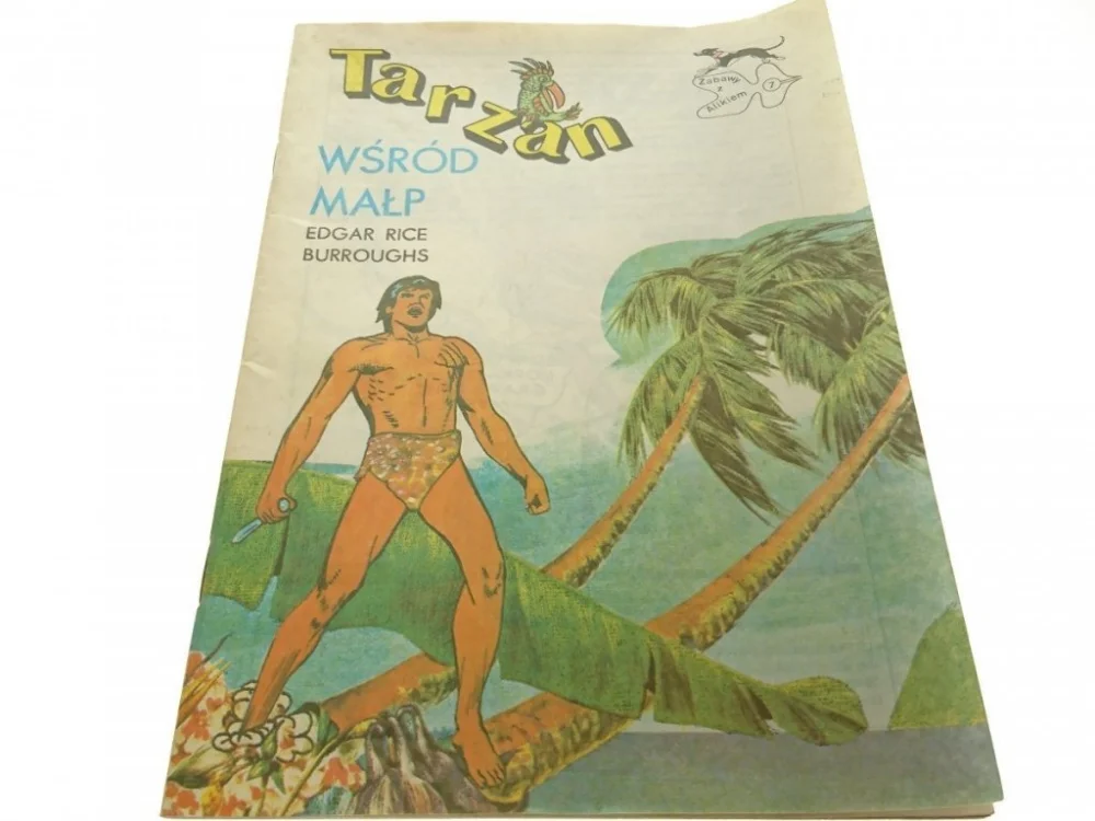 TARZAN WŚRÓD MAŁP - Edgar Rice Burroughs Łatwy zwrot