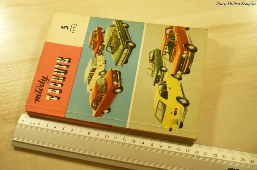 Ekspresowa dostawa MŁODY TECHNIK NUMER 5 1972