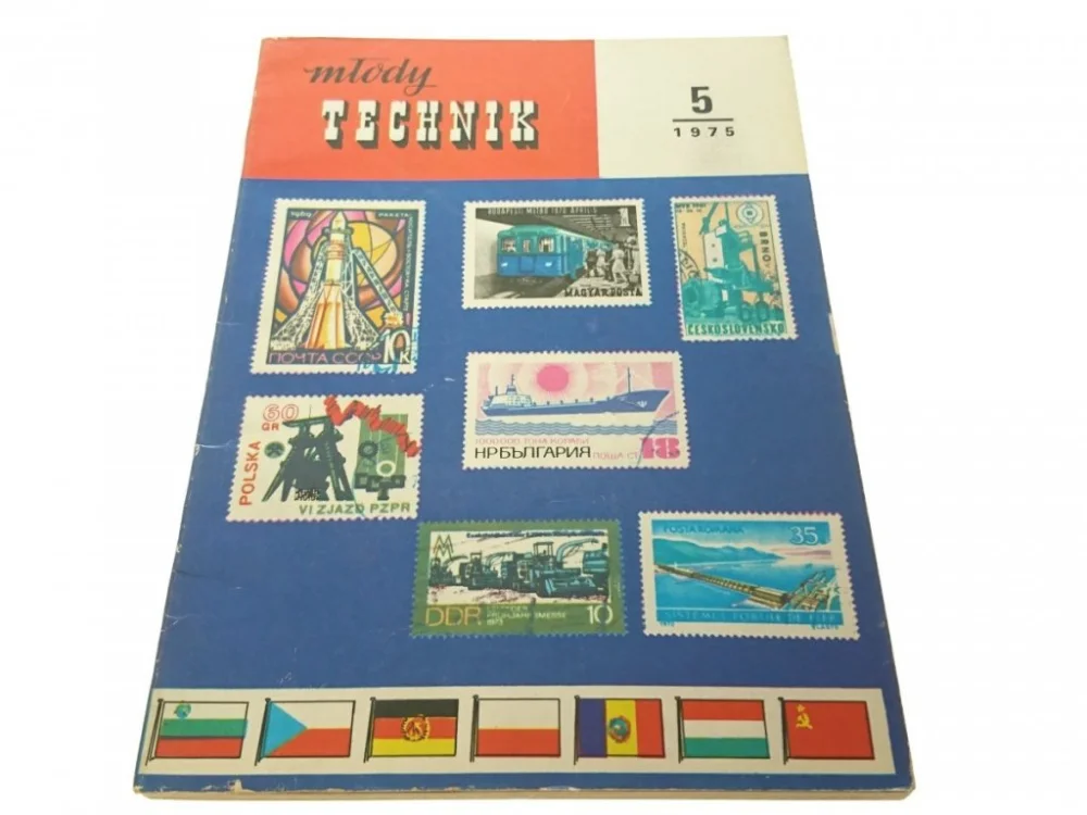 Taniej MŁODY TECHNIK NUMER 5 1975