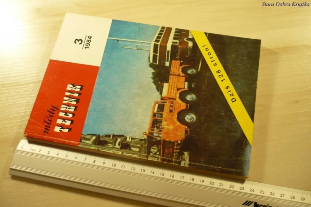 Ograniczona ilość MŁODY TECHNIK NUMER 3 1984