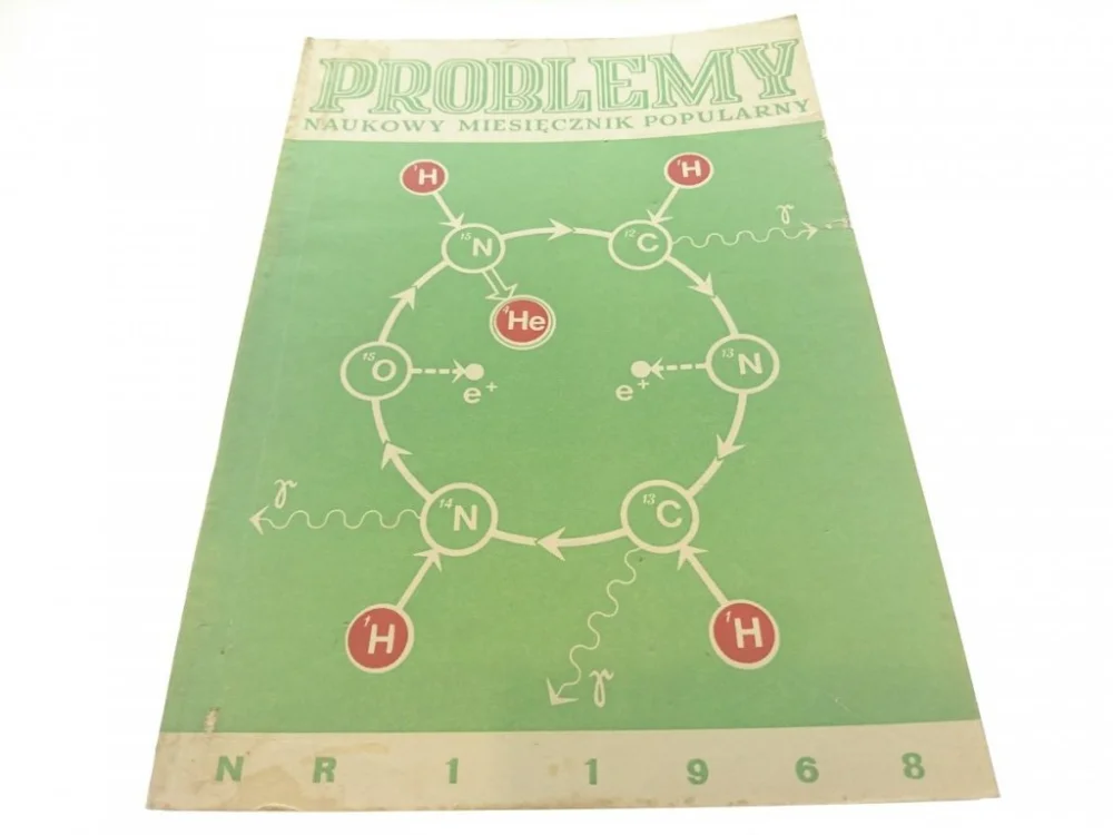 Darmowy zwrot PROBLEMY. NAUKOWY MIESIĘCZNIK POPULARNY NR 1 1968