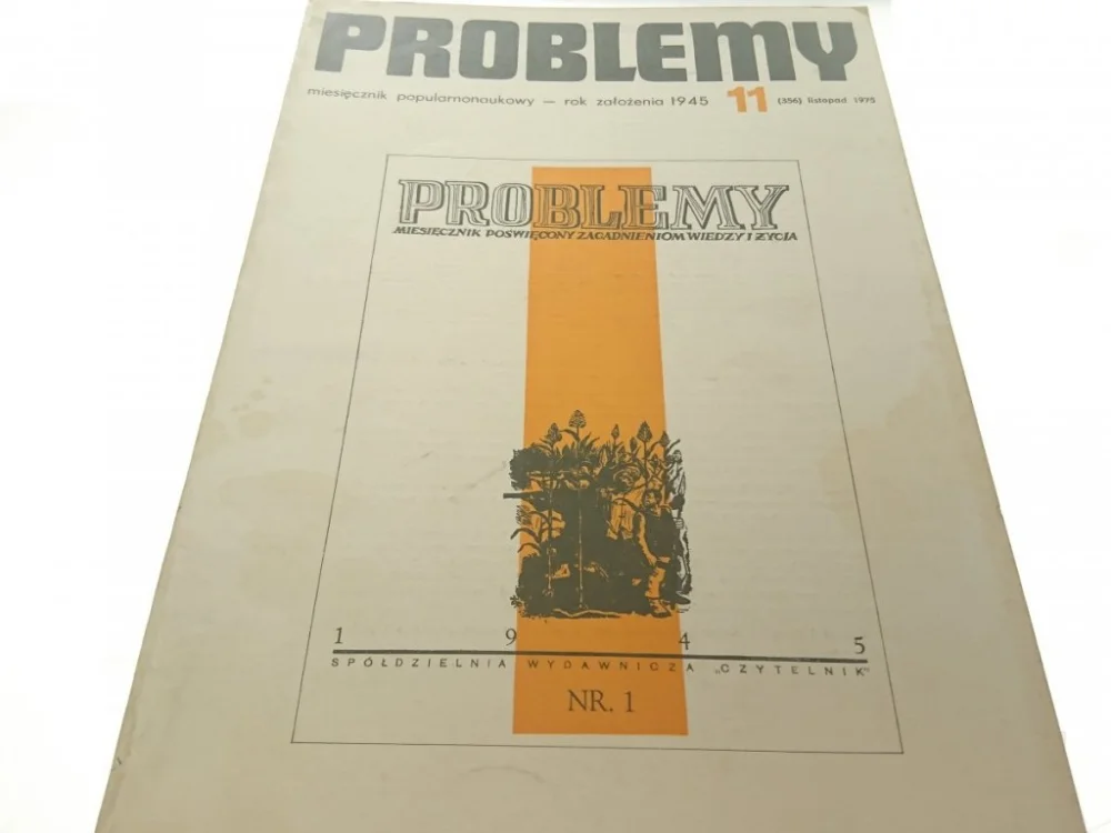 PROBLEMY. NAUKOWY MIESIĘCZNIK POPULARNY NR 11 1975 Popularny