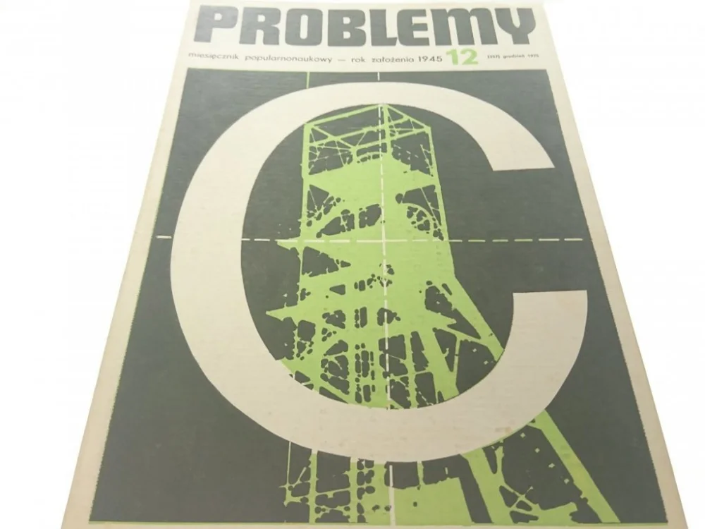 PROBLEMY. NAUKOWY MIESIĘCZNIK POPULARNY NR 12 1975 Szybka dostawa