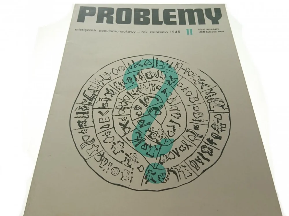 Cena promocyjna PROBLEMY. NAUKOWY MIESIĘCZNIK POPULARNY NR 11 1979