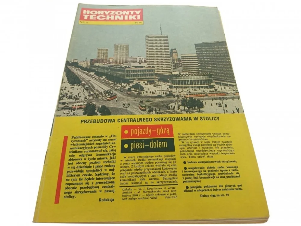 Zamów teraz HORYZONTY TECHNIKI 5 1970