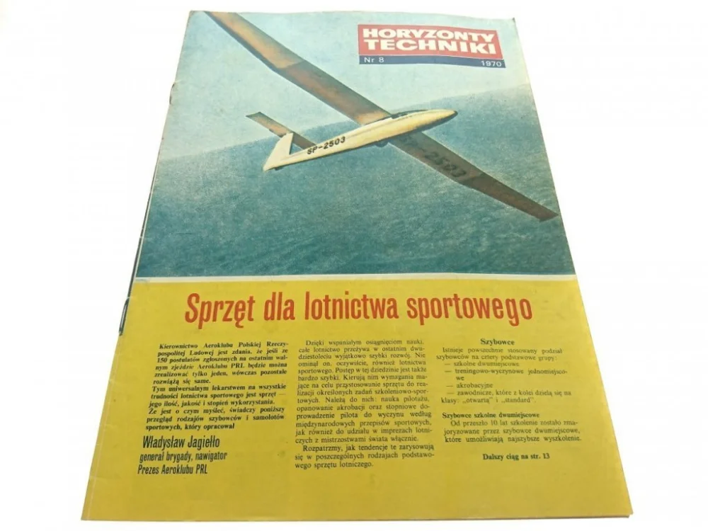 HORYZONTY TECHNIKI 8 1970 Taniej