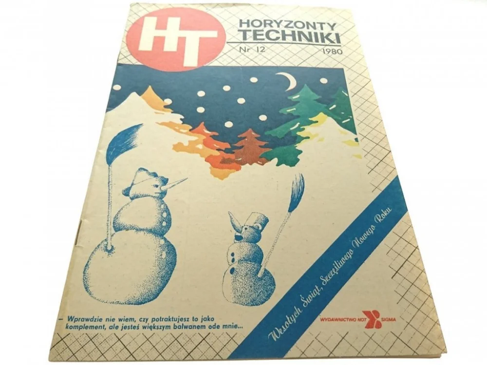 HORYZONTY TECHNIKI 12 1980 Ograniczona ilość