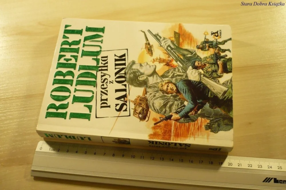 PRZESYŁKA Z SALONIK - Robert Ludlum (1990) Darmowy zwrot