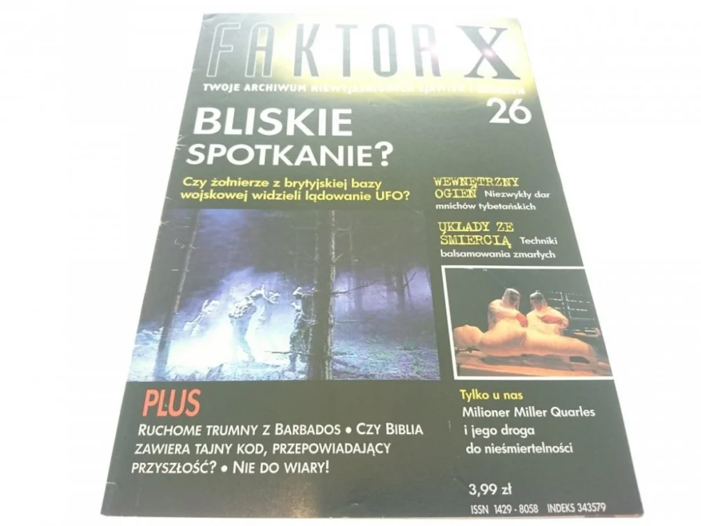 Oferta limitowana FAKTOR X 26 BLISKIE SPOTKANIE 1999