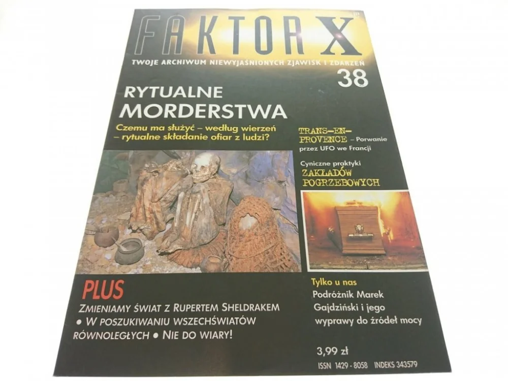 Niska cena FAKTOR X 38 RYTUALNE MORDERSTWA 2000