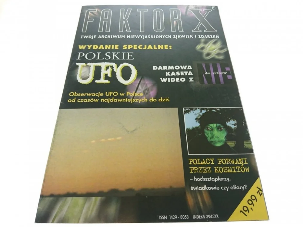 Tani FAKTOR X WYDANIE SPECJALNE: POLSKIE UFO (1999)