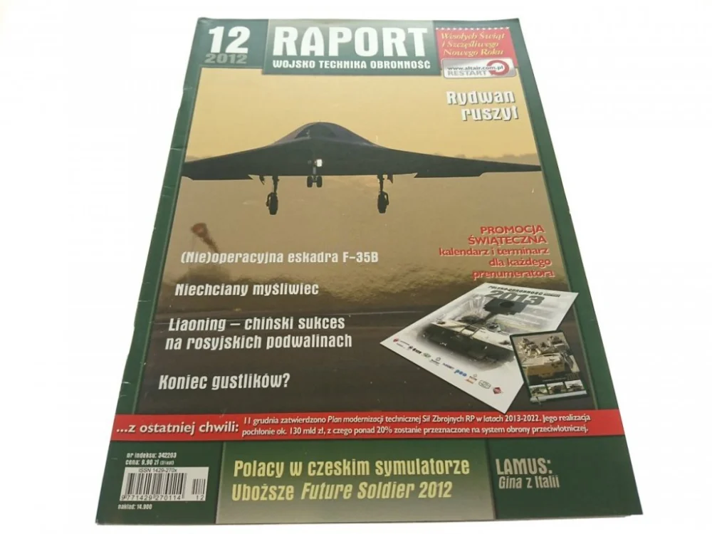 RAPORT. WOJSKO TECHNIKA OBRONNOŚĆ 12 2012 Ostatnia szansa