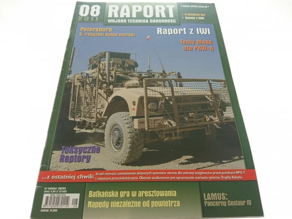 RAPORT. WOJSKO TECHNIKA OBRONNOŚĆ 08 2011 Łatwy zwrot