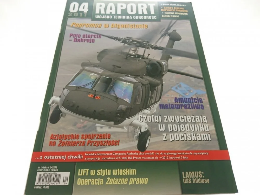 RAPORT. WOJSKO TECHNIKA OBRONNOŚĆ 04 2011 Zniżka