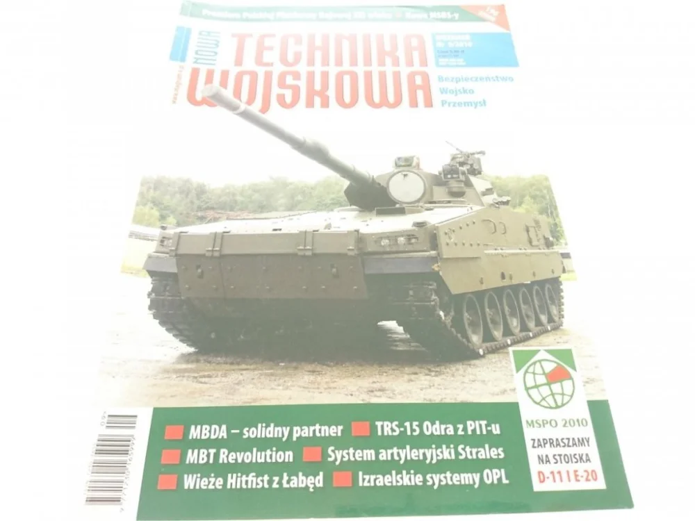 NOWA TECHNIKA WOJSKOWA WRZESIEŃ NR 9/2010 Ostatnia szansa