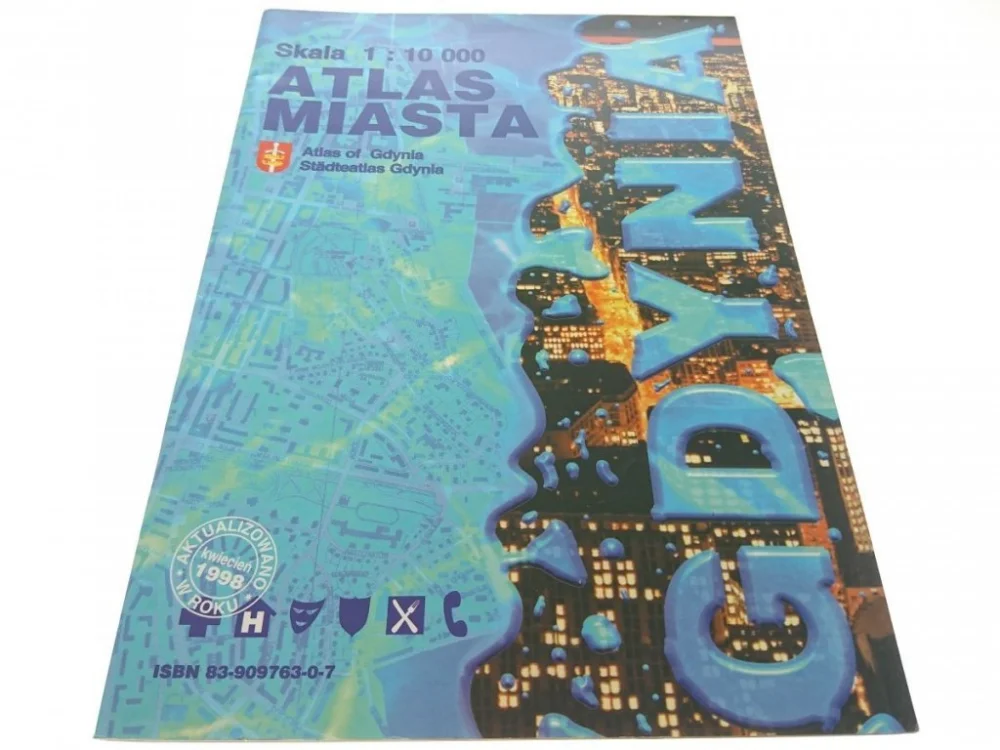 Okazja ATLAS MIASTA SKALA 1 : 10 000
