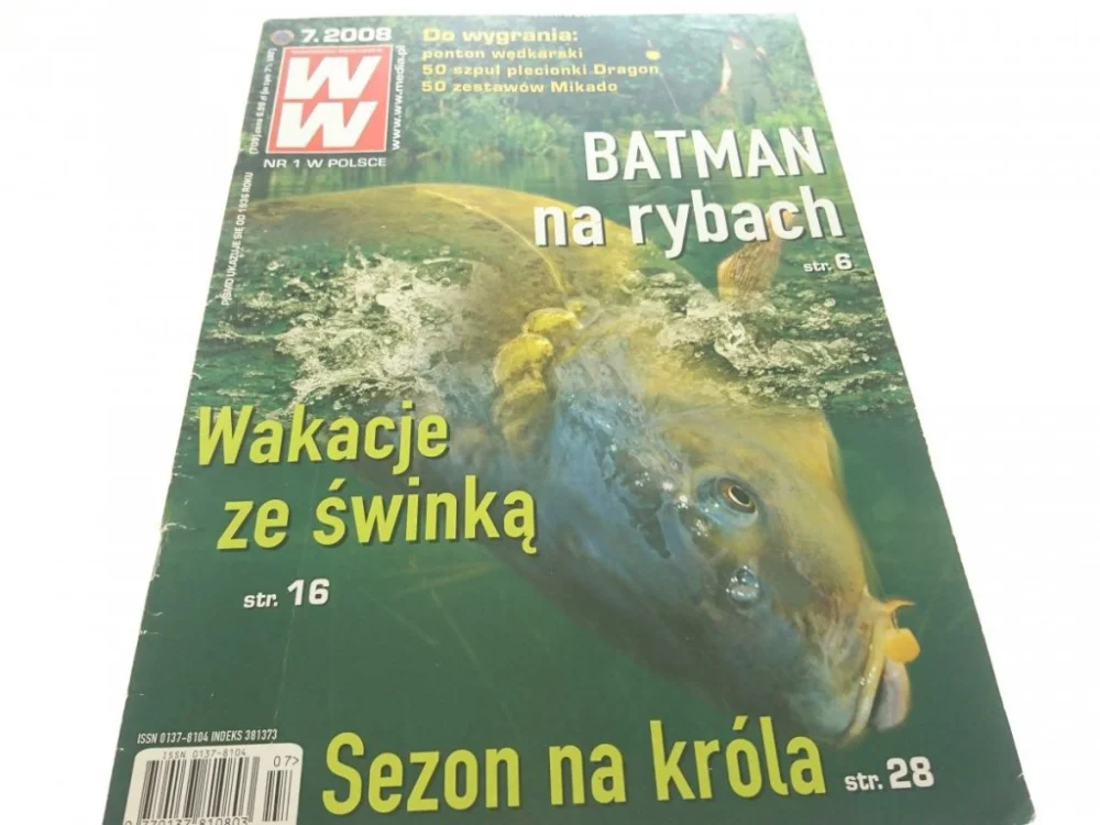 Łatwy zwrot WIADOMOŚCI WĘDKARSKIE (709) 7. 2008