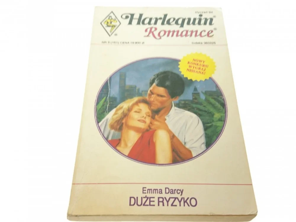 DUŻE RYZYKO - Emma Darcy (1994) Ograniczona ilość