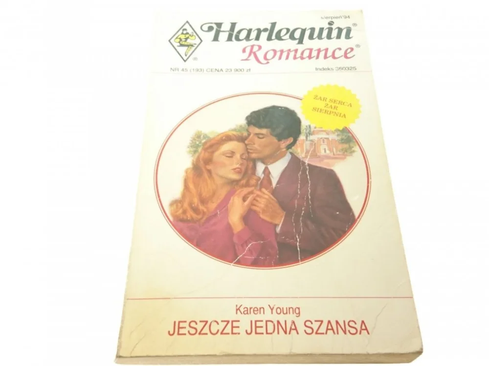 Wyprzedaż JESZCZE JEDNA SZANSA - Karen Young (1994)
