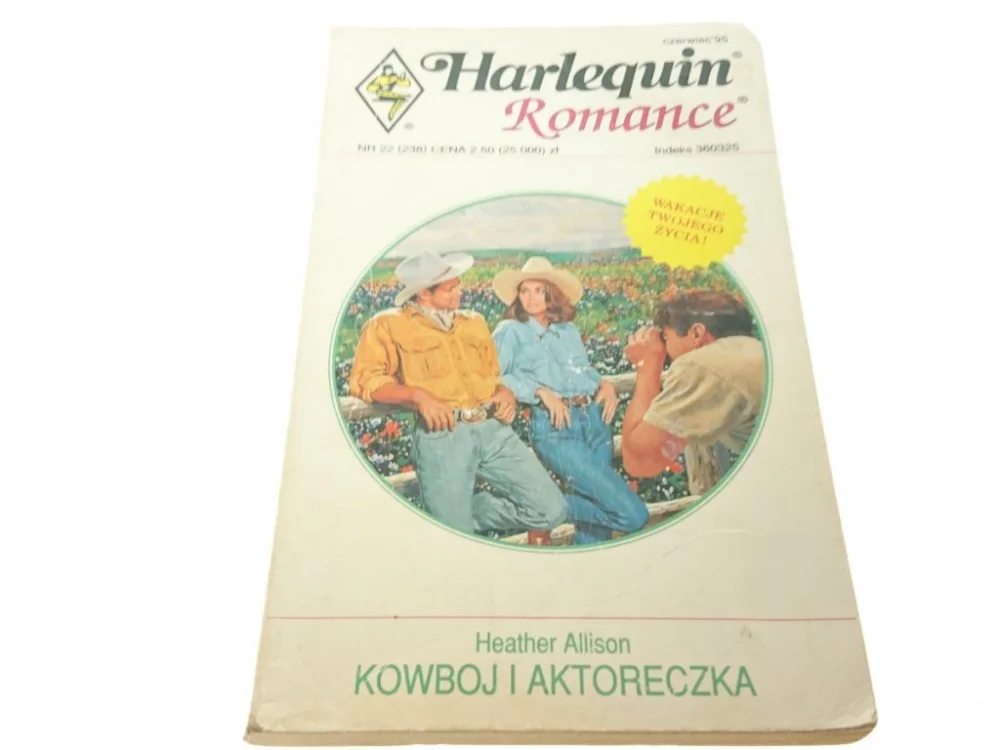 Ekspresowa dostawa KOWBOJ I AKTORECZKA - Heather Allison (1995)