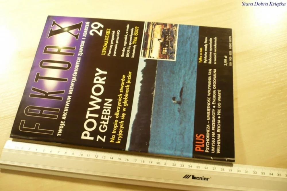 Obniżka ceny FAKTOR X 29 POTWORY Z GŁĘBIN (1999)