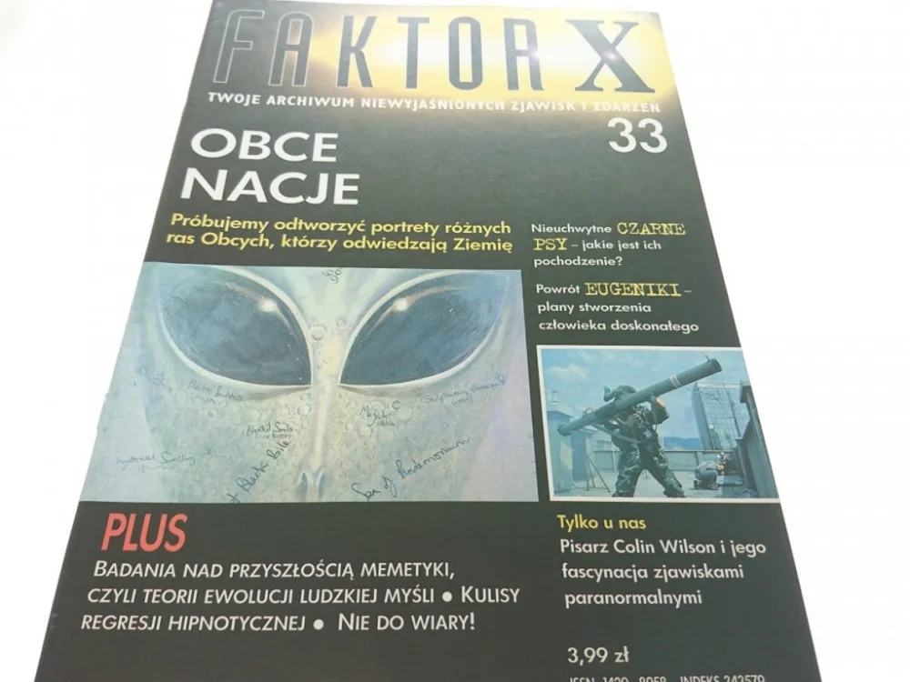 FAKTOR X 33 OBCJE NACJE (1999) Ekspresowa dostawa