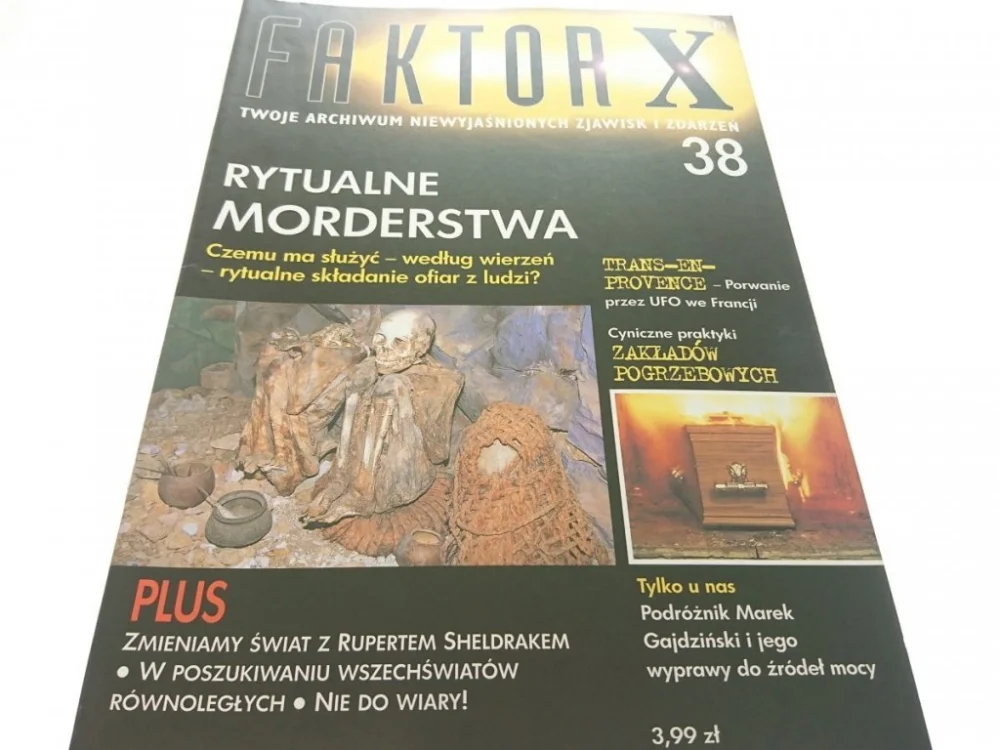 Łatwy zwrot FAKTOR X 38 RYTUALNE MORDERSTWA (2000)