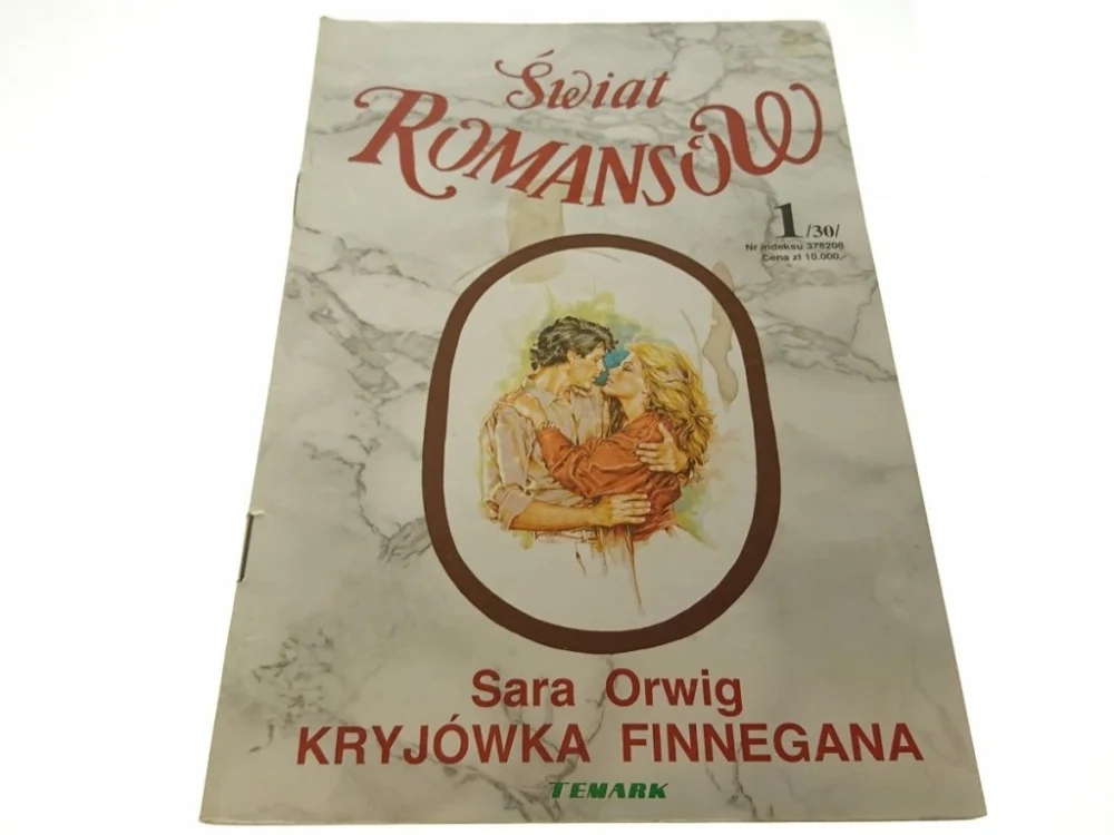 ŚWIAT ROMANSÓW 1/30/ KRYJÓWKA FINNEGANA Oriwg 1993 Tani