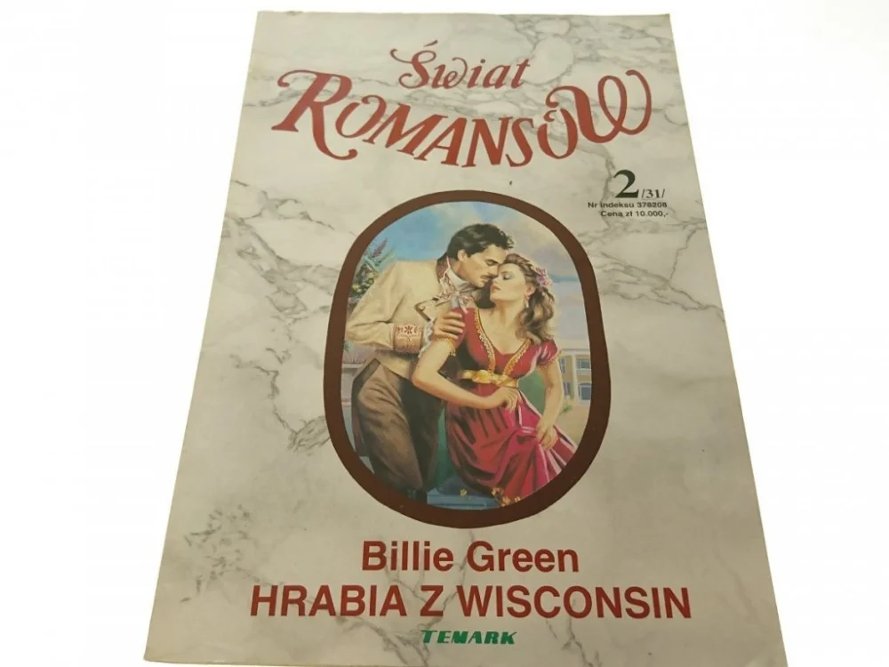 Dostępne od ręki ŚWIAT ROMANSÓW 2/31/ HRABIA Z WISCONSIN Green 1993