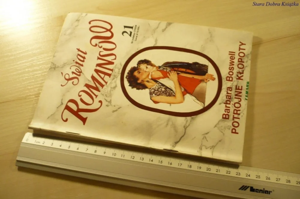 ŚWIAT ROMANSÓW 21 POTRÓJNE KŁOPOTY - Boswell 1992 Wybór klientów