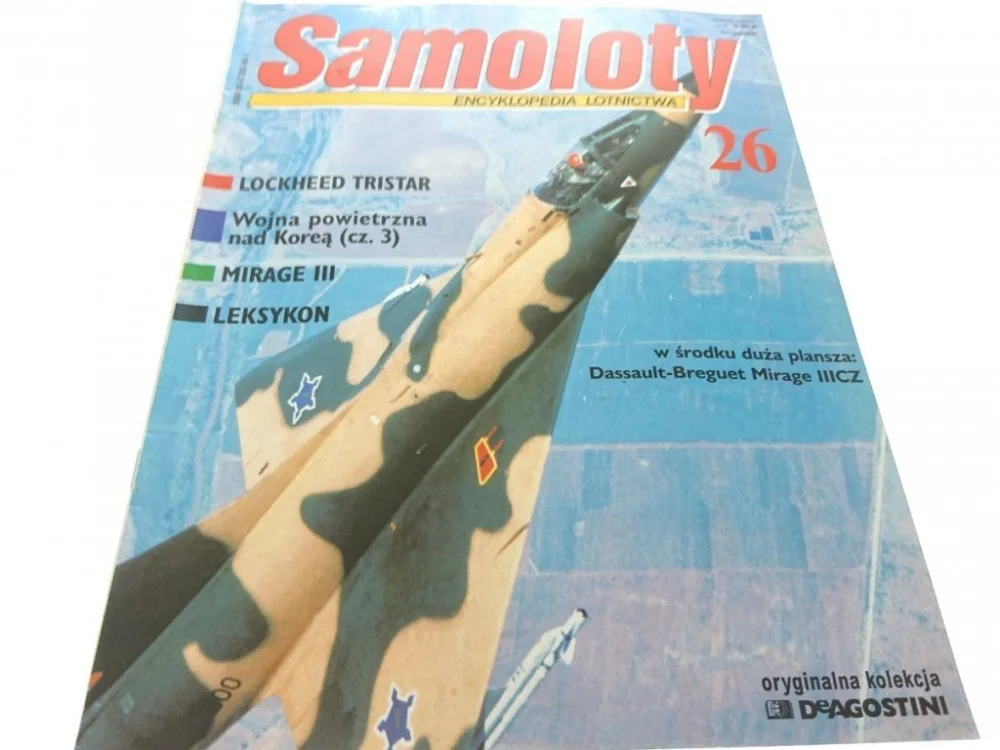 SAMOLOTY. ENCYKLOPEDIA LOTNICTWA 26 (1999) Bestseller