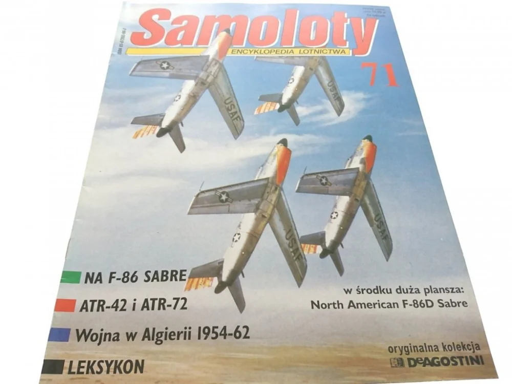 SAMOLOTY. ENCYKLOPEDIA LOTNICTWA 71 (2000) Ostatnie sztuki