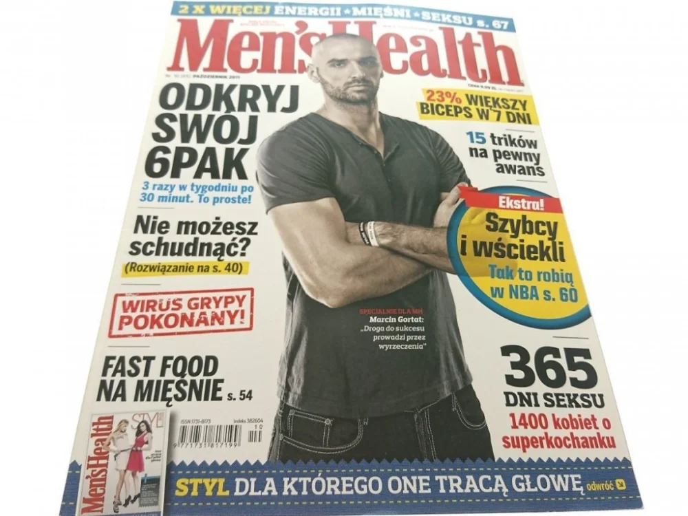 MEN'S HEALTH NR 10 (85) PAŹDZIERNIK 2011 Ostatnie sztuki