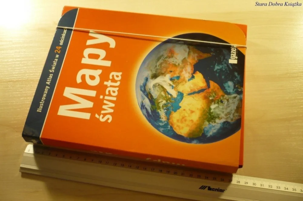 Ostatnie sztuki ILUSTROWANY ATLAS ŚWATA W 24 ODCINKACH