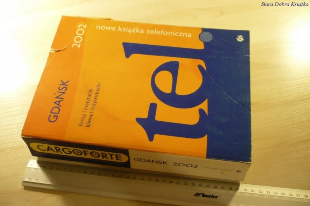 KSIĄŻKA TELEFONICZNA GDAŃSK 2002 Wyjątkowa oferta