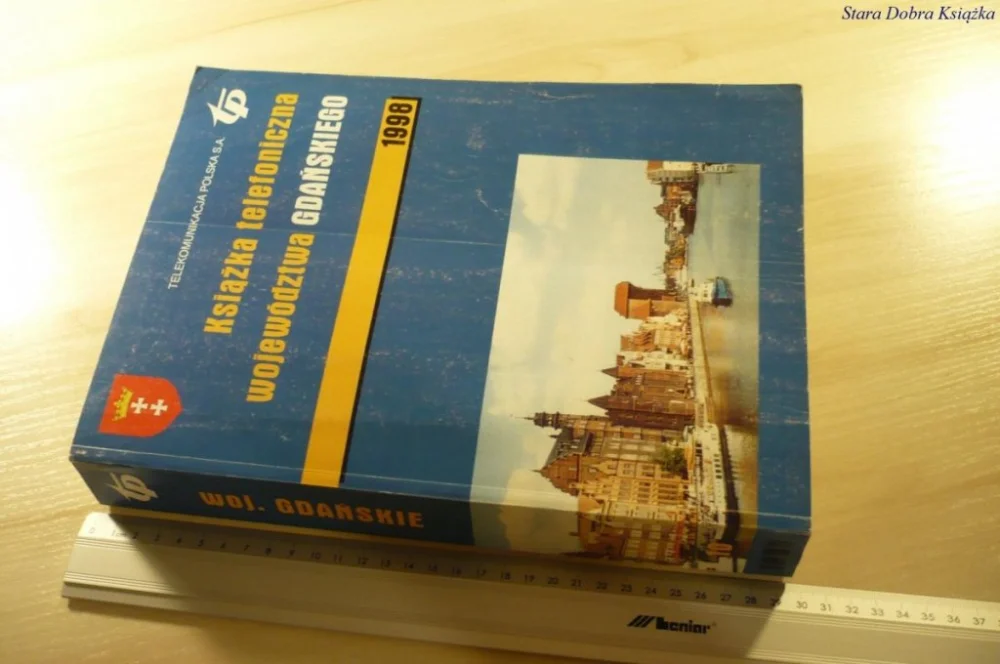 KSIĄŻKA TELEFONICZNA WOJEWÓDZTWA GDAŃSKIEGO 1998 Niska cena