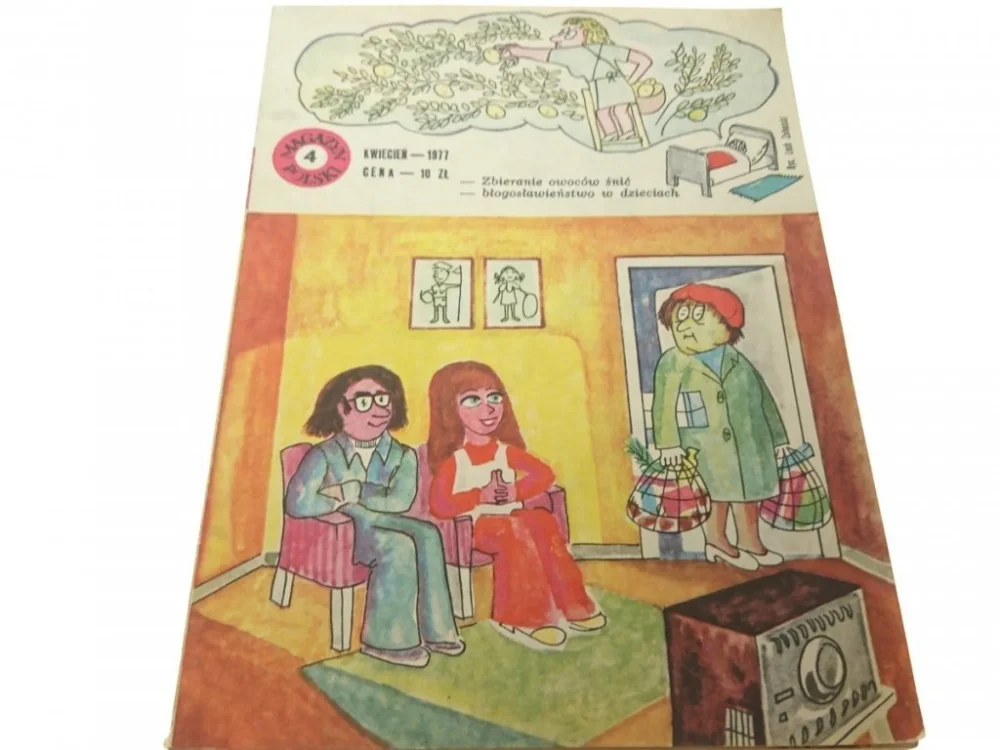 Wysoka jakość MAGAZYN POLSKI 4 KWIECIEŃ 1977