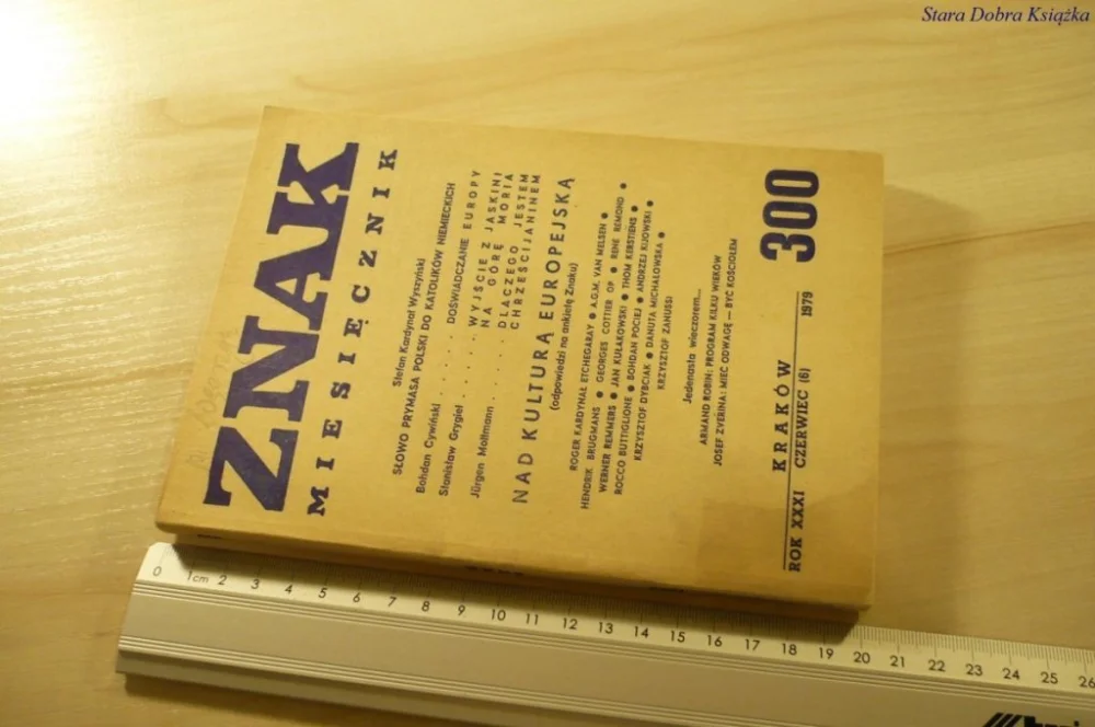 Nowość ZNAK. MIESIĘCZNIK 300 CZERWIEC (6) 1979