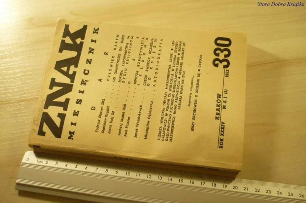Promocja ZNAK. MIESIĘCZNIK 330 MAJ (5) 1982