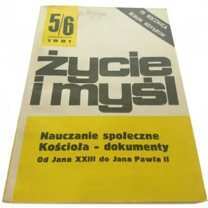 ŻYCIE I MYŚL 5/6 1981 Szybka wysyłka
