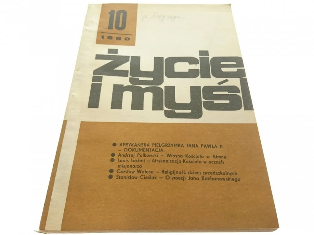 ŻYCIE I MYŚL 10 1980 Super okazja