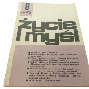 ŻYCIE I MYŚL 9 1978 Wyjątkowa oferta
