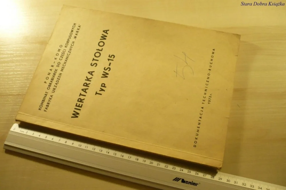 Wyprzedaż WIERTARKA STOŁOWA TYP WS-15 (1973)