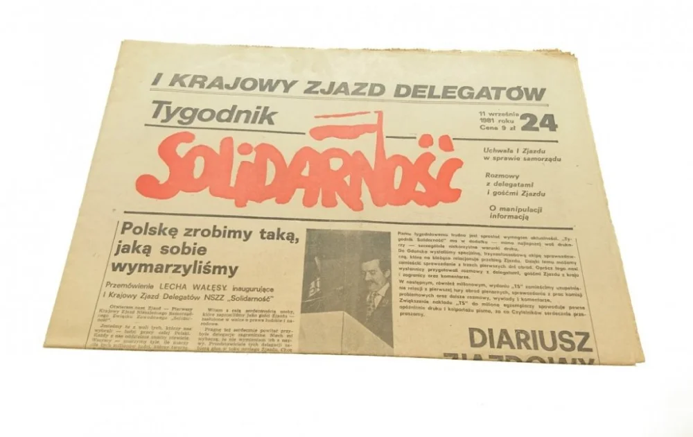 Oferta czasowa TYGODNIK SOLIDARNOŚĆ 24 11 WRZEŚNIA 1981