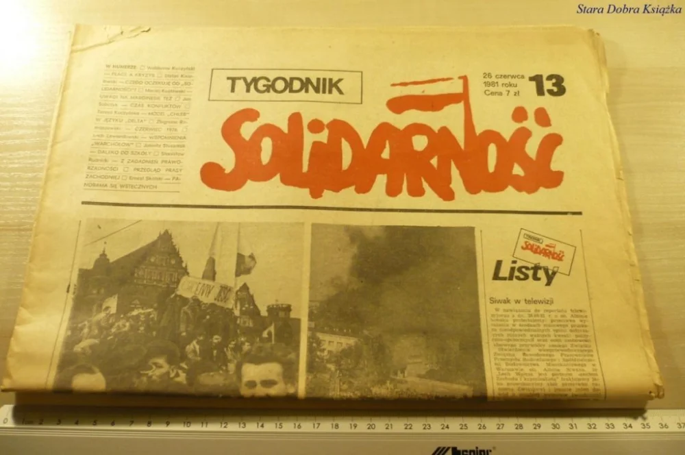 TYGODNIK SOLIDARNOŚĆ 13 26 CZERWCA 1981 ROKU Wysoka jakość