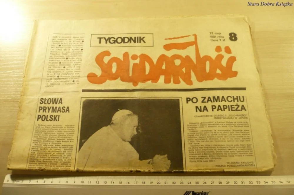 Niska cena TYGODNIK SOLIDARNOŚĆ 8 22 MAJA 1981 ROKU