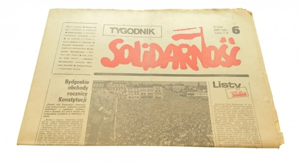 TYGODNIK SOLIDARNOŚĆ 6 8 MAJA 1981 ROKU Hit sprzedaży