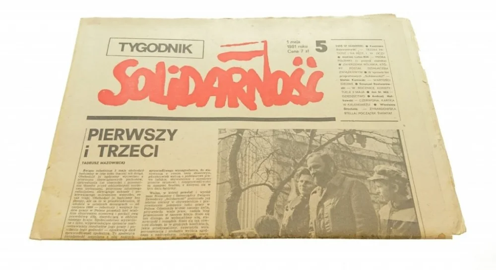 Zamów teraz TYGODNIK SOLIDARNOŚĆ 5 1 MAJA 1981 ROKU