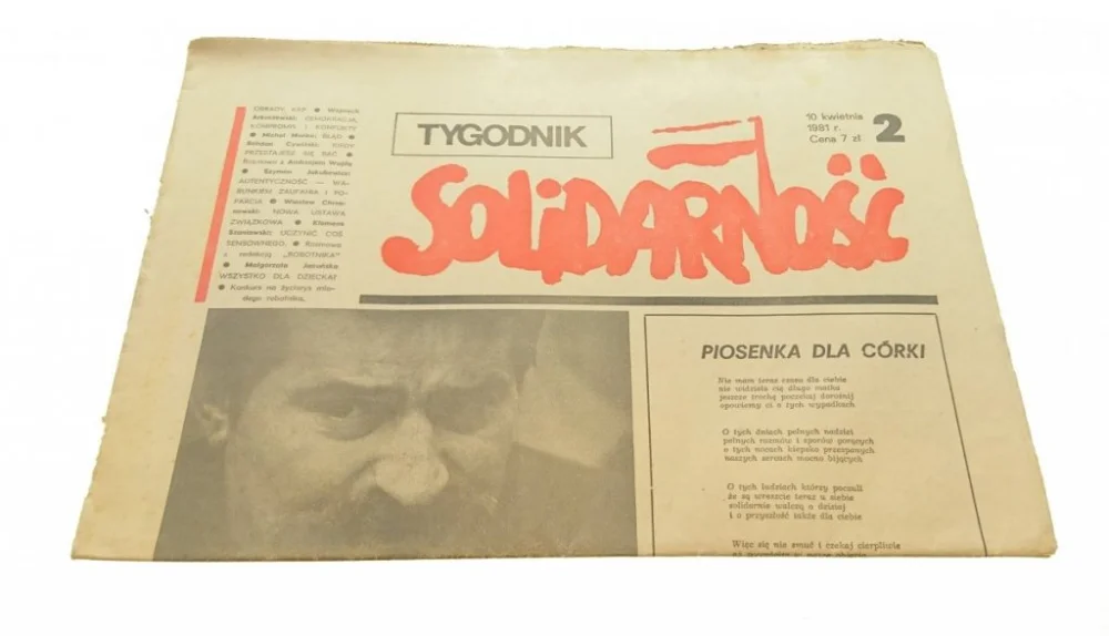 Ograniczona ilość TYGODNIK SOLIDARNOŚĆ 2 10 KWIETNIA 1981 ROKU