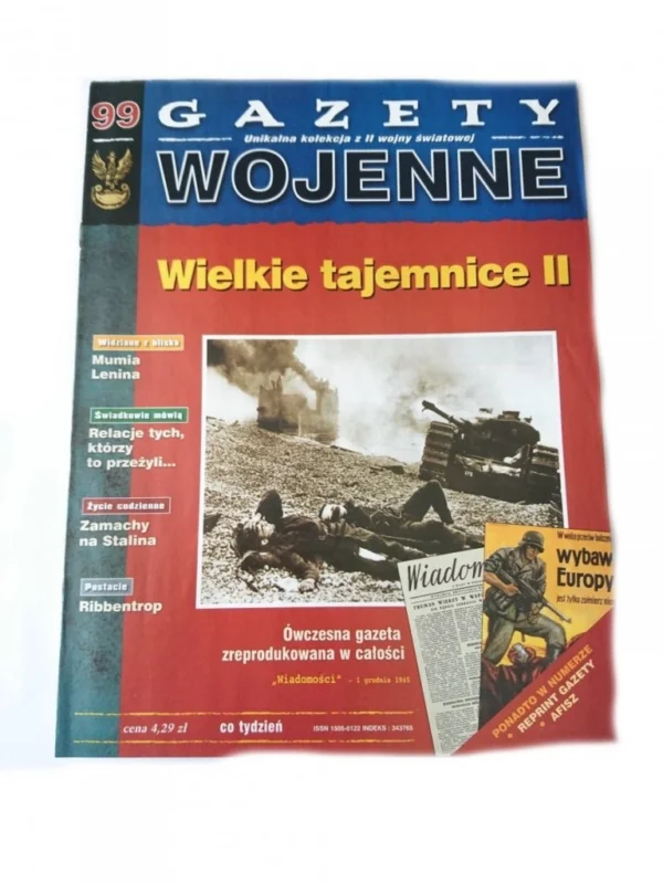 GAZETY WOJENNE 99 WIELKIE TAJEMNICE II Bezpieczne zakupy